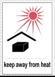 Keep Away From Heat Keep Away From Heat